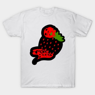 DETFLEX BLK Strawbeery T-Shirt